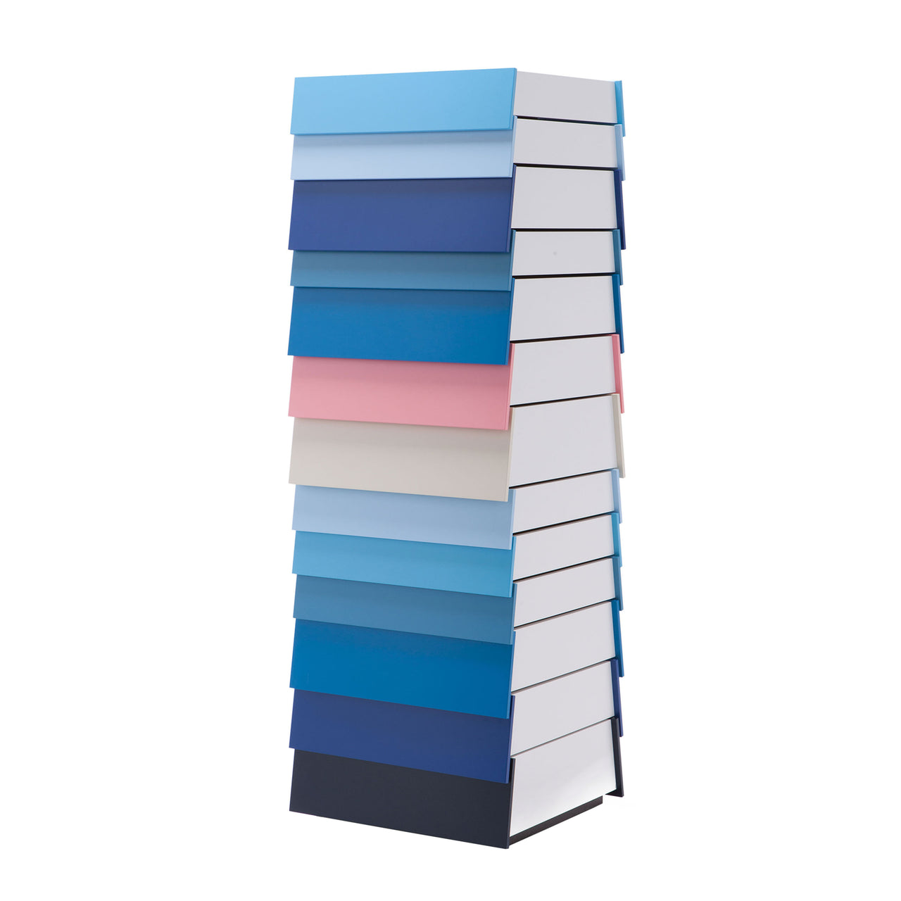 Stack Drawer Unit: Blue Palette + 13