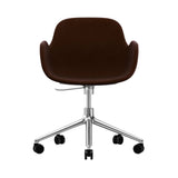 Form Armchair: Swivel 5W Gaslift Upholstered + Aluminum