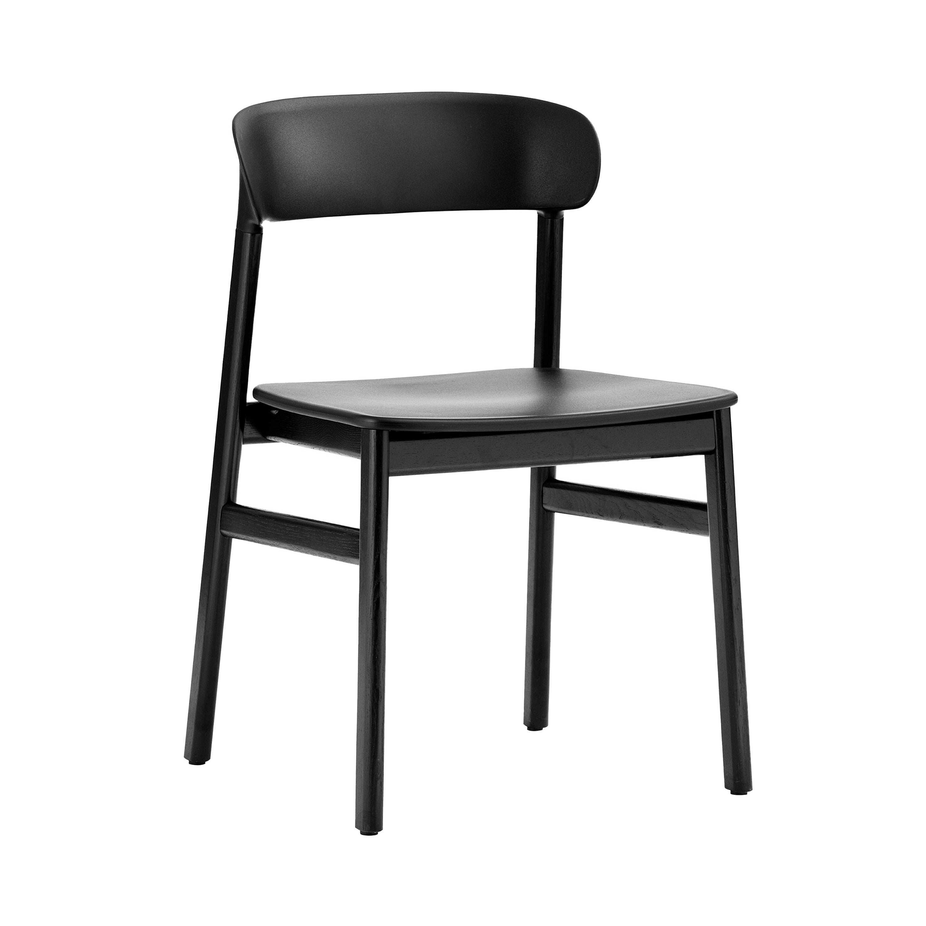 Herit Chair: Black Oak + Black
