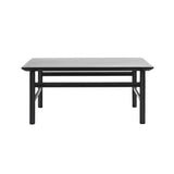 Grow Square Coffee Table: Black Oak