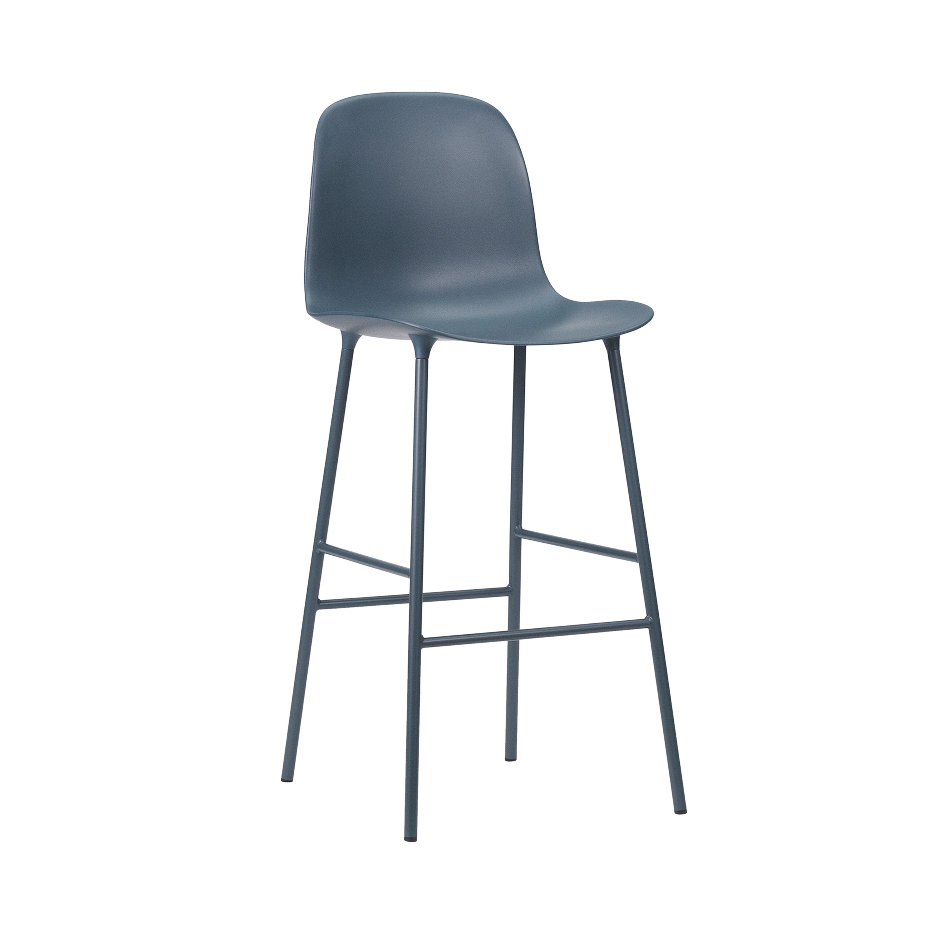 Form Bar + Counter Chair: Bar + Blue