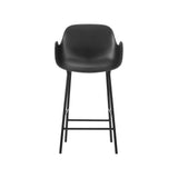 Form Bar + Counter Armchair: Counter + Black