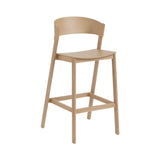 Cover Bar + Counter Stool: Bar + Oak + With Footrest