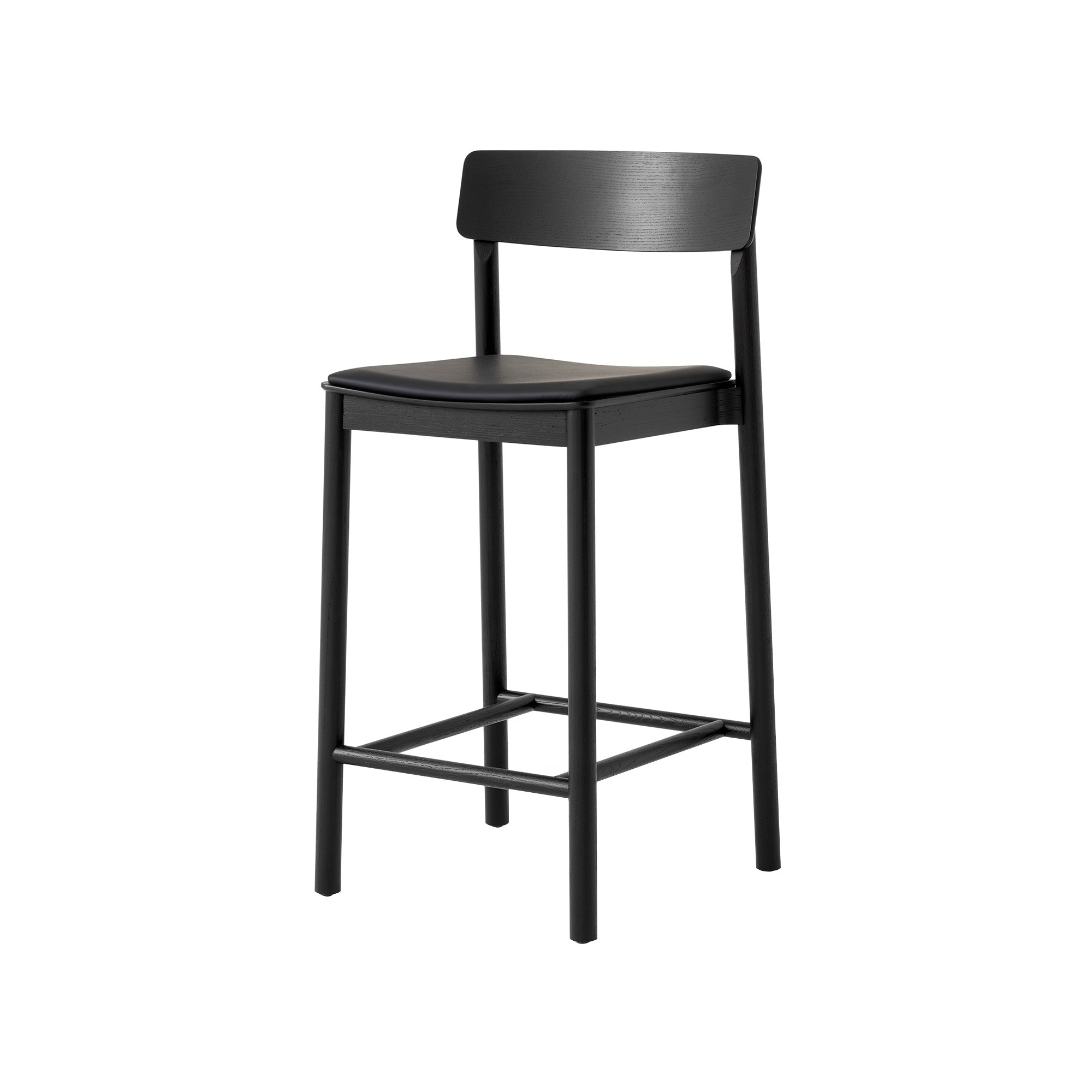 Betty Bar + Counter Chair TK14 + TK17: Counter (TK14) + Black Lacquered Ash