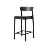 Betty Bar + Counter Chair TK14 + TK17: Counter (TK14) + Black Lacquered Ash