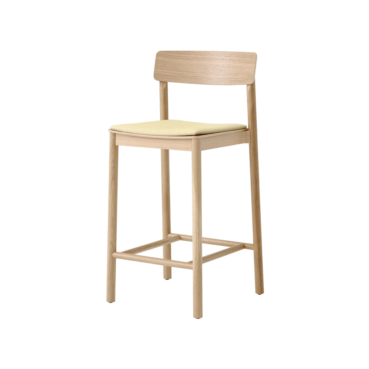 Betty Bar + Counter Chair TK14 + TK17: Counter (TK14) + Lacquered Solid Oak