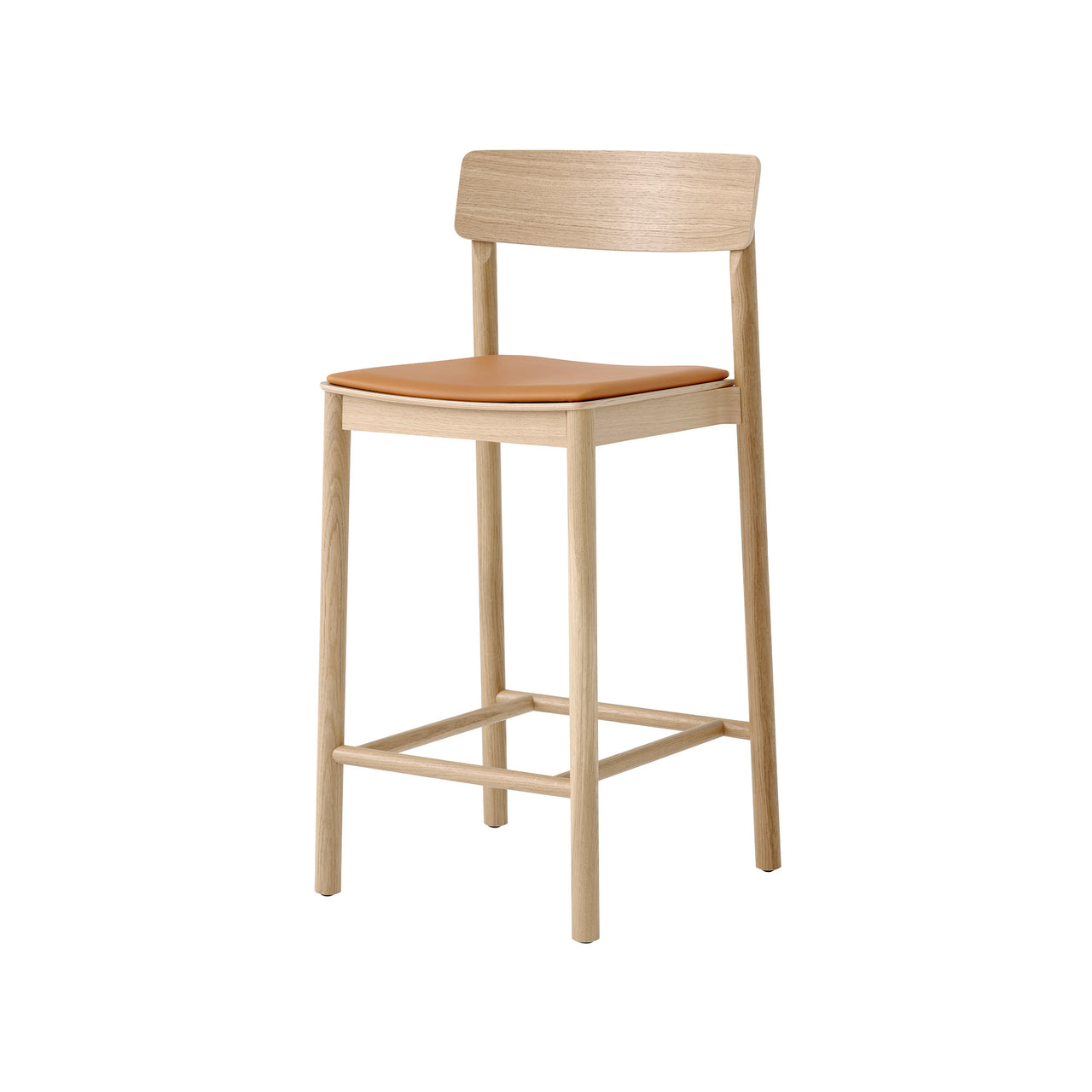 Betty Bar + Counter Chair TK14 + TK17: Counter (TK14) + Lacquered Solid Oak