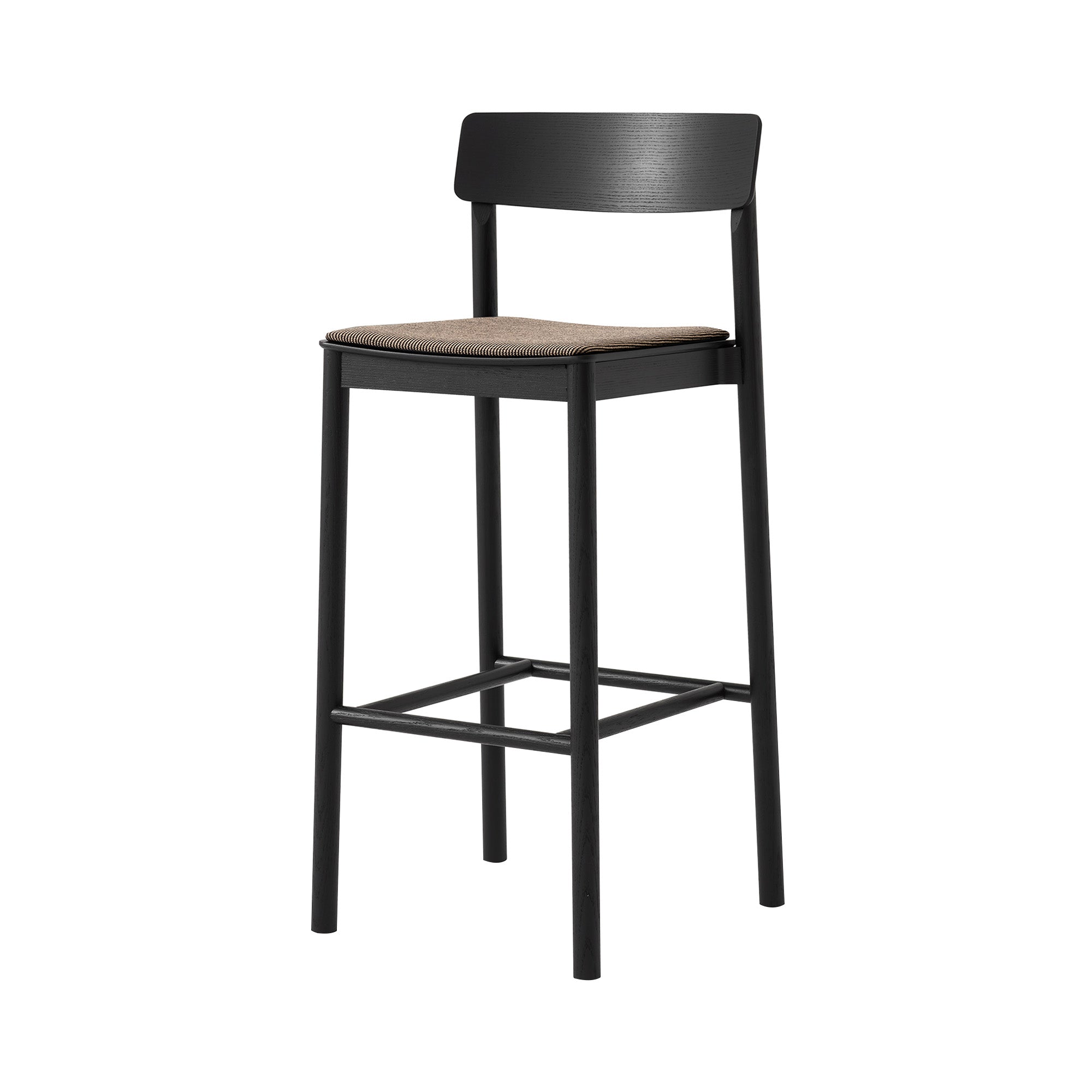 Betty Bar + Counter Chair TK14 + TK17: Bar (TK17) + Black Lacquered Ash