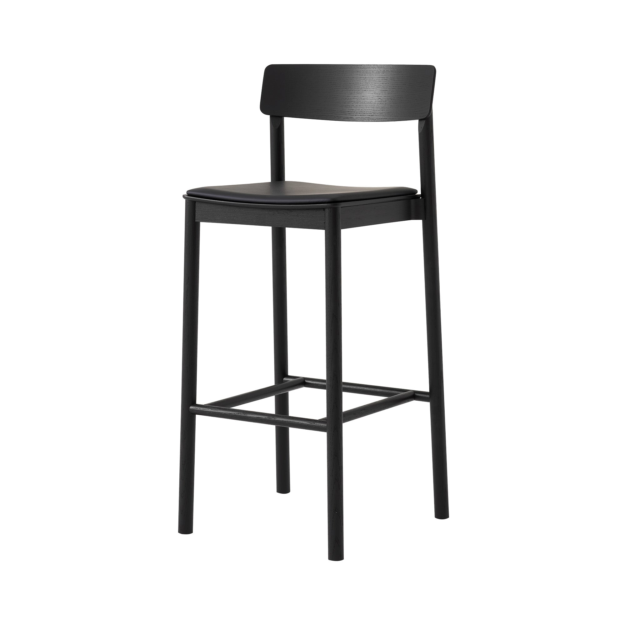 Betty Bar + Counter Chair TK14 + TK17: Bar (TK17) + Black Lacquered Ash