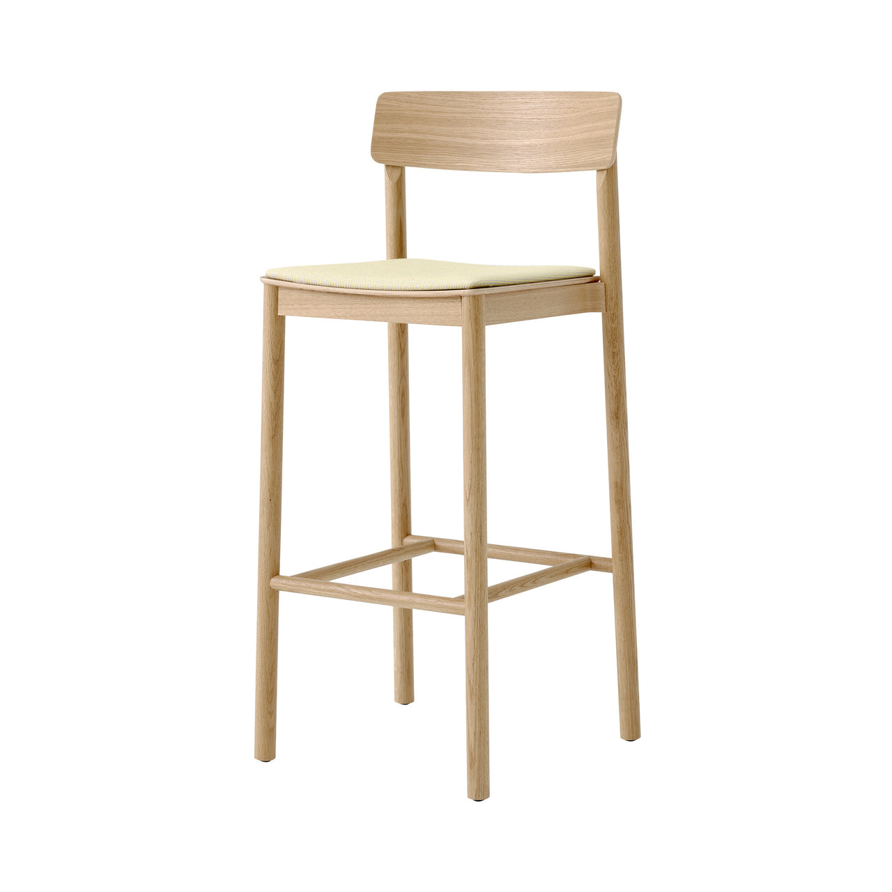 Betty Bar + Counter Chair TK14 + TK17: Bar (TK17) + Lacquered Solid Oak