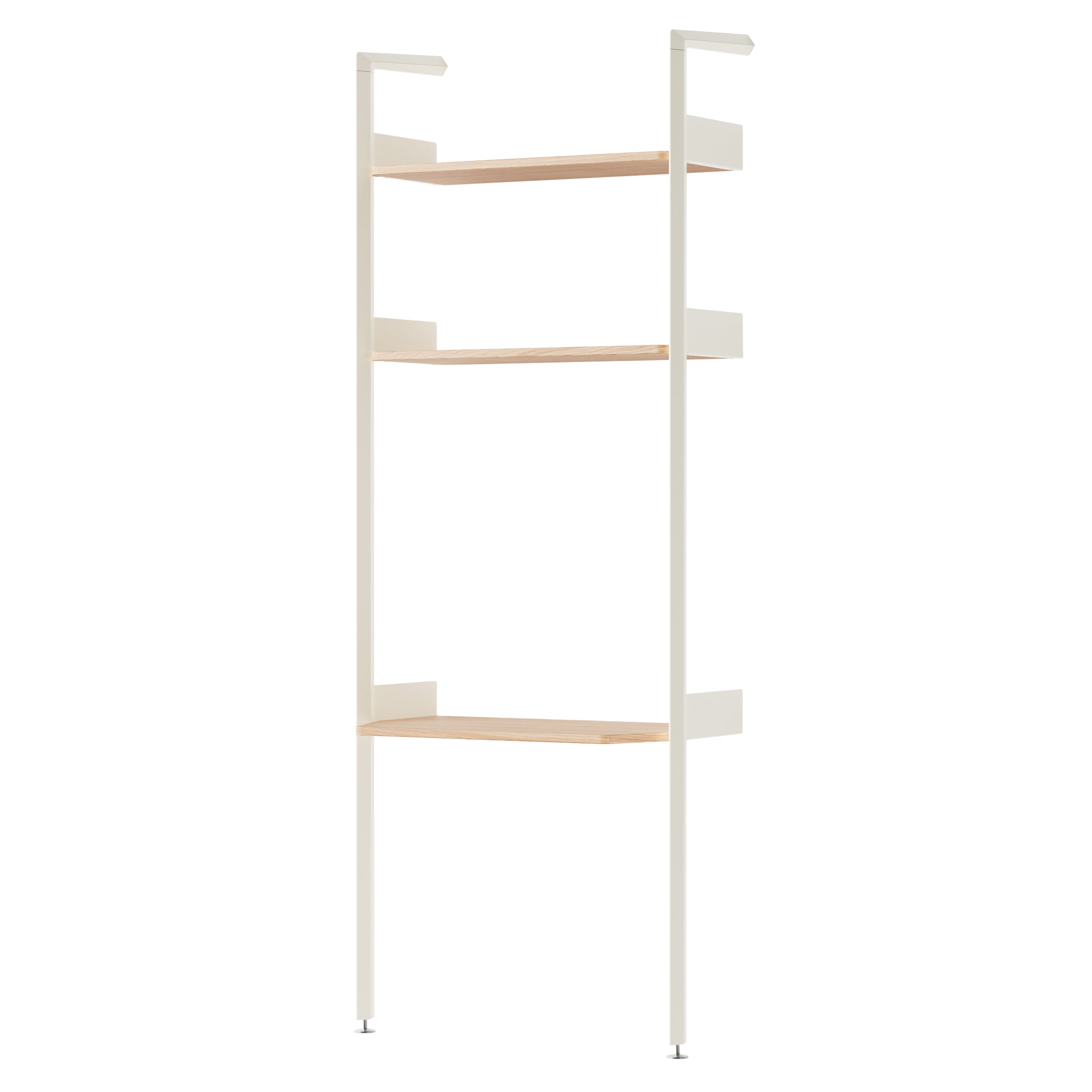 Rombe Modules Shelving: IF2 + Lacquered Oak