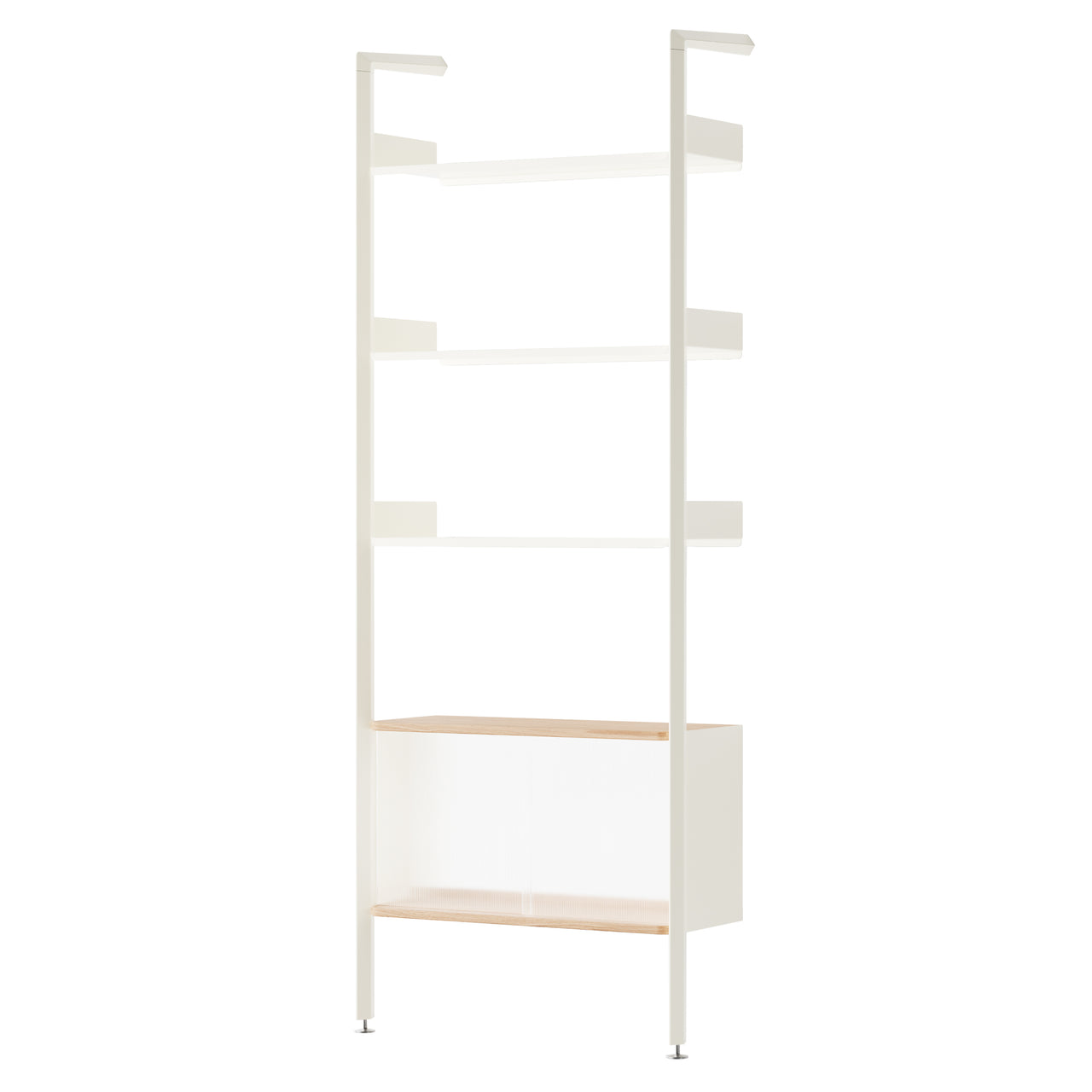 Rombe Modules Shelving: IF3 + Alabaster