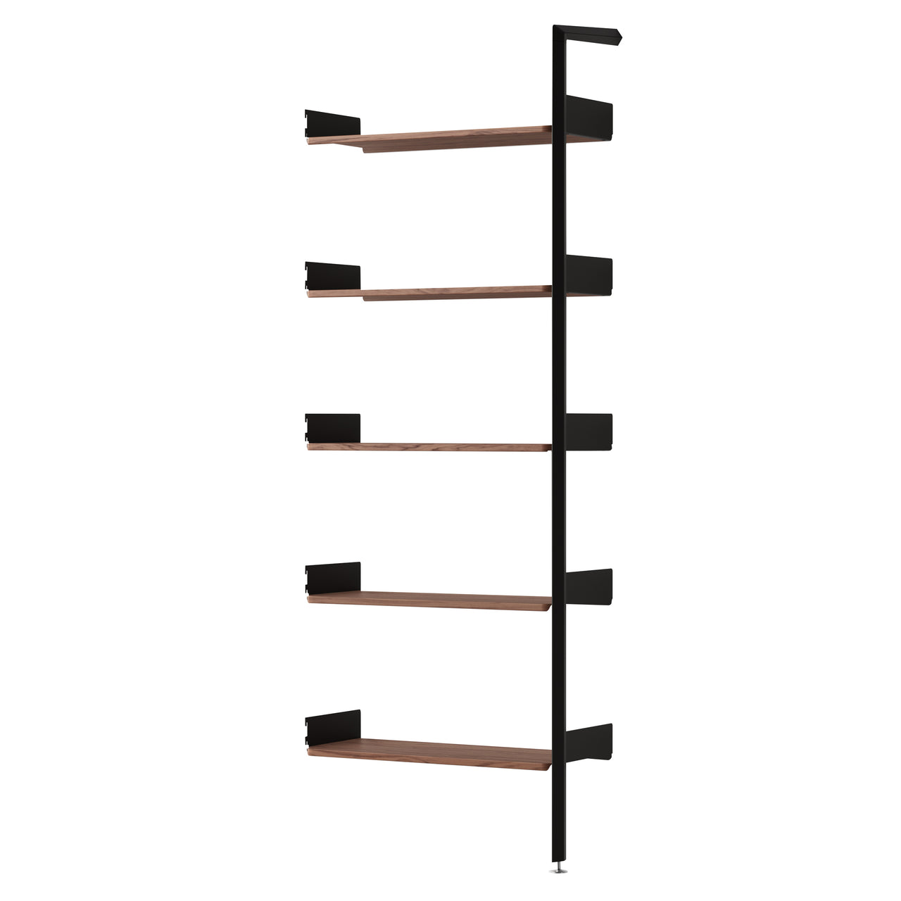 Rombe Modules Shelving: IF4 + Lacquered Walnut