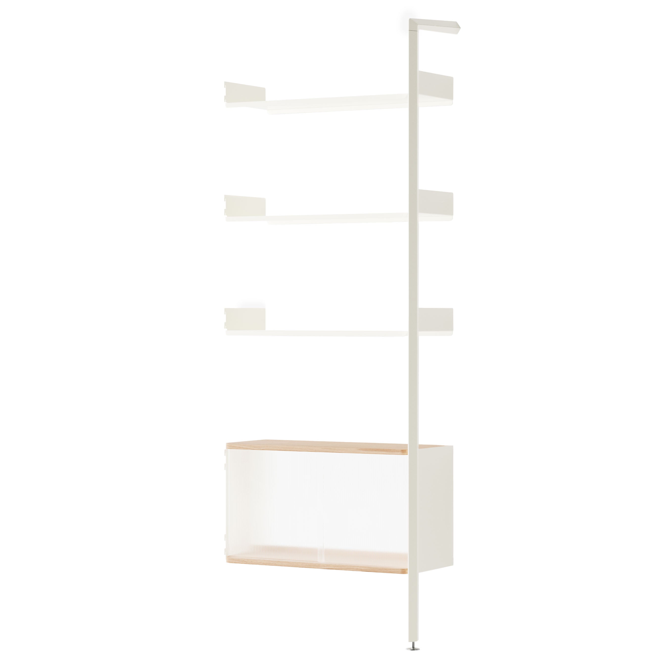 Rombe Modules Shelving: IF6 + Alabaster