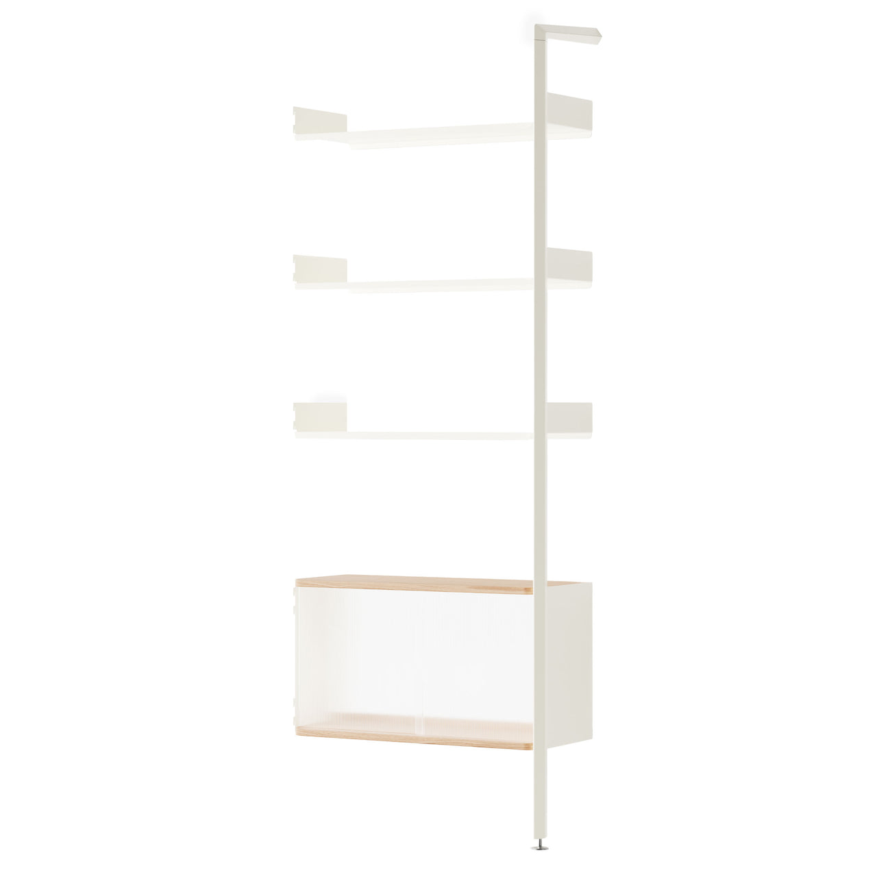 Rombe Modules Shelving: IF6 + Alabaster