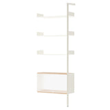 Rombe Modules Shelving: IF6 + Alabaster