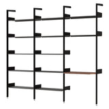 Rombe Modular Shelving: Configuration G + Anthracite