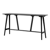 In Between Bar + Counter Table: 4 legs + Counter - SK25 + Black Lacquered Oak