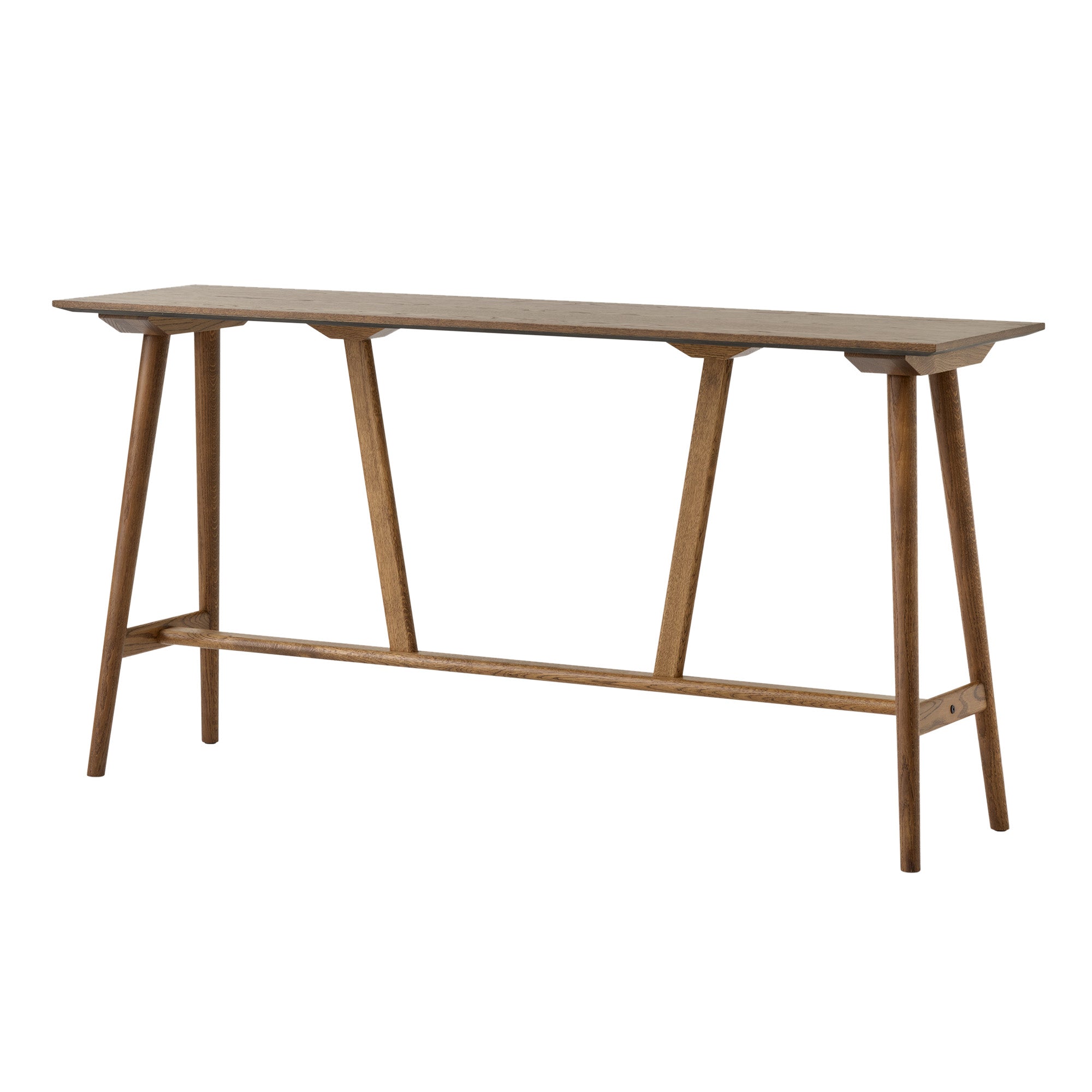 In Between Bar + Counter Table: 4 legs + Counter - SK25 + Smoked Lacquered Oak
