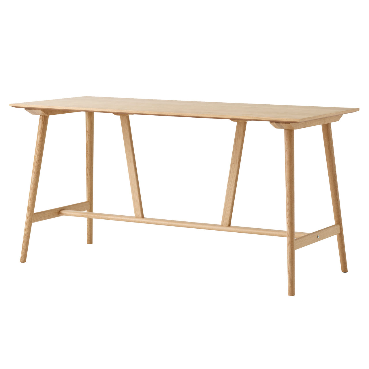 In Between Bar + Counter Table: 4 legs + Counter - SK26 + Lacquered Oak