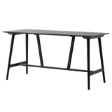 In Between Bar + Counter Table: 4 legs + Counter - SK26 + Black Lacquered Oak