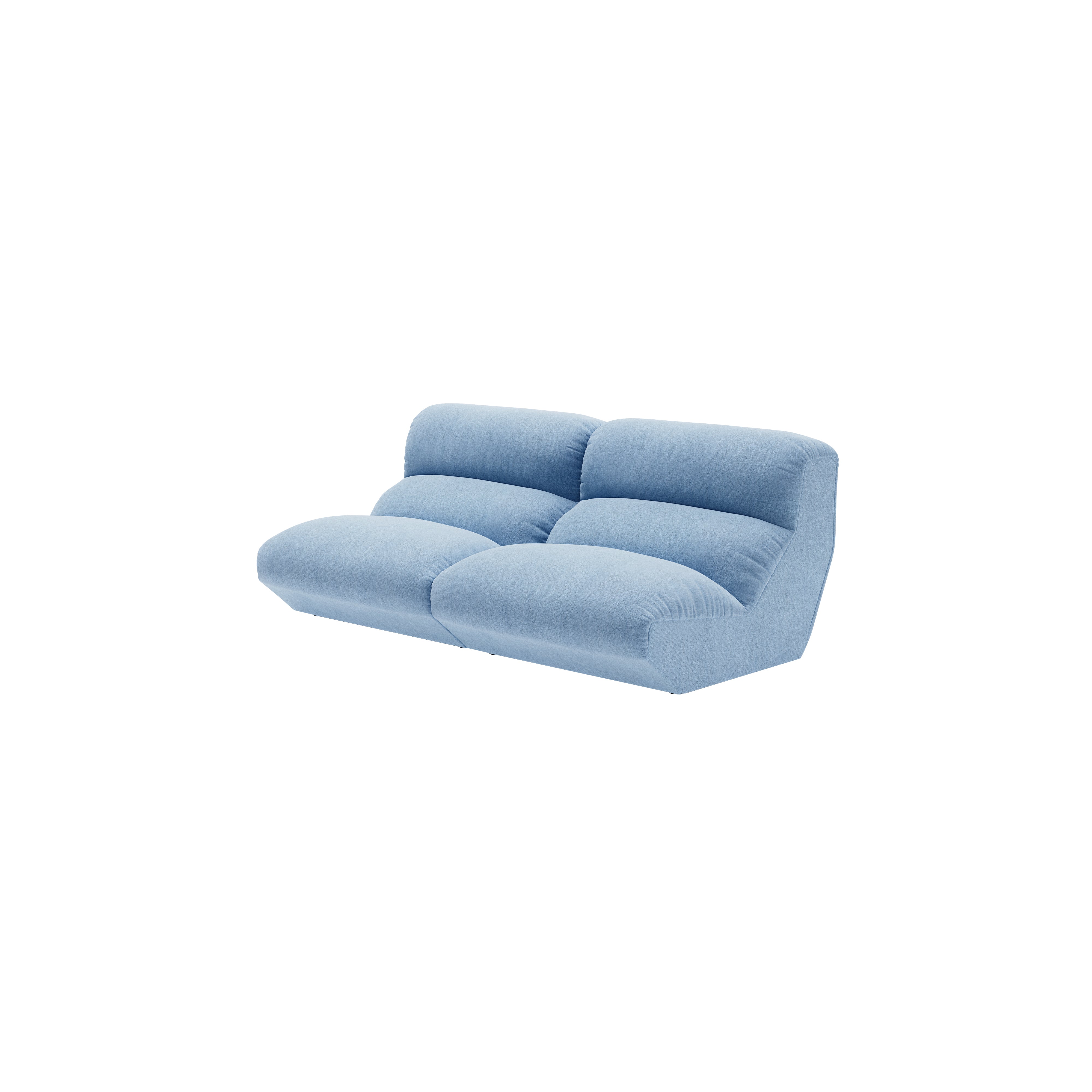 Hi Lo Sofa Modular: Configuration A + Gentle 0733