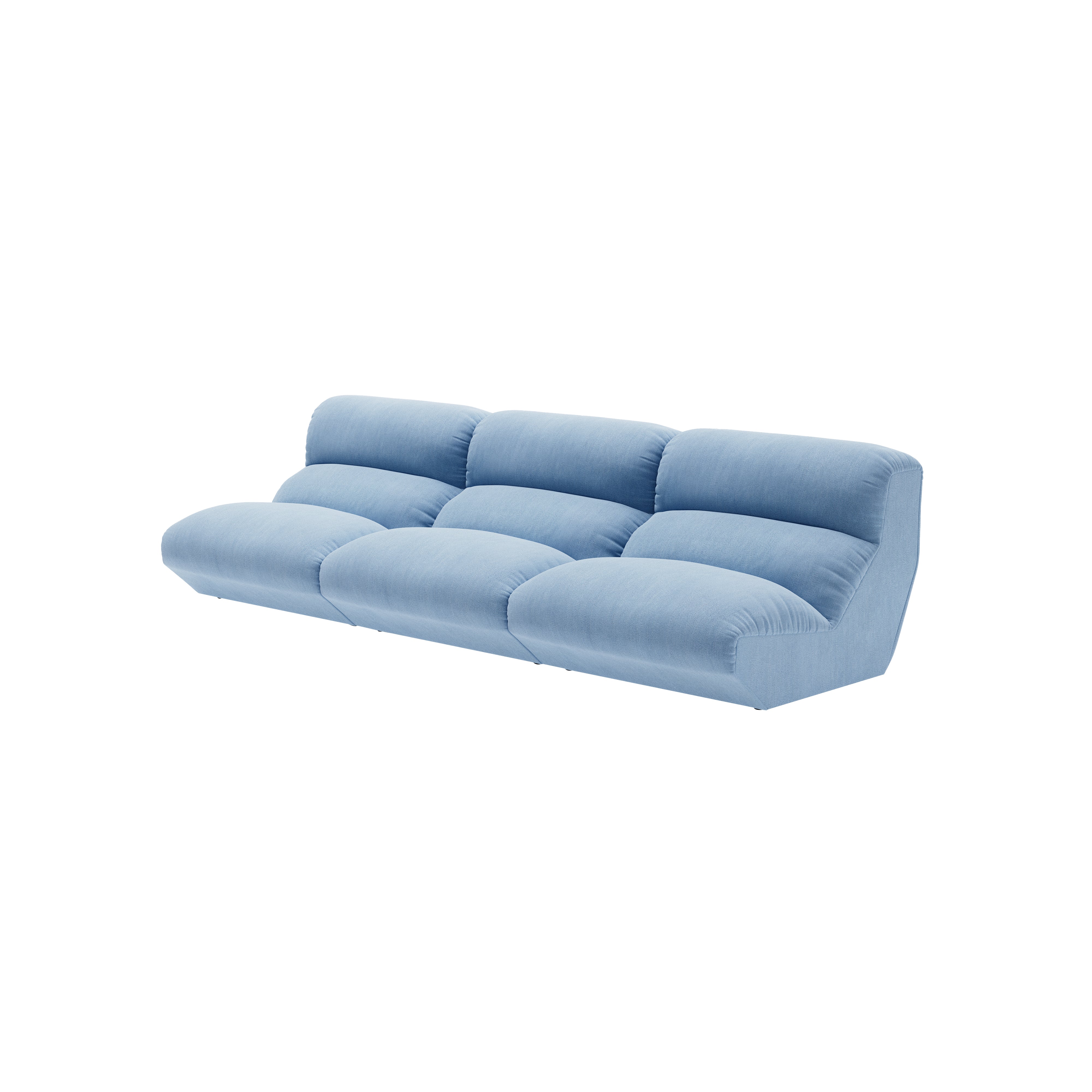 Hi Lo Sofa Modular: Configuration C + Gentle 0733