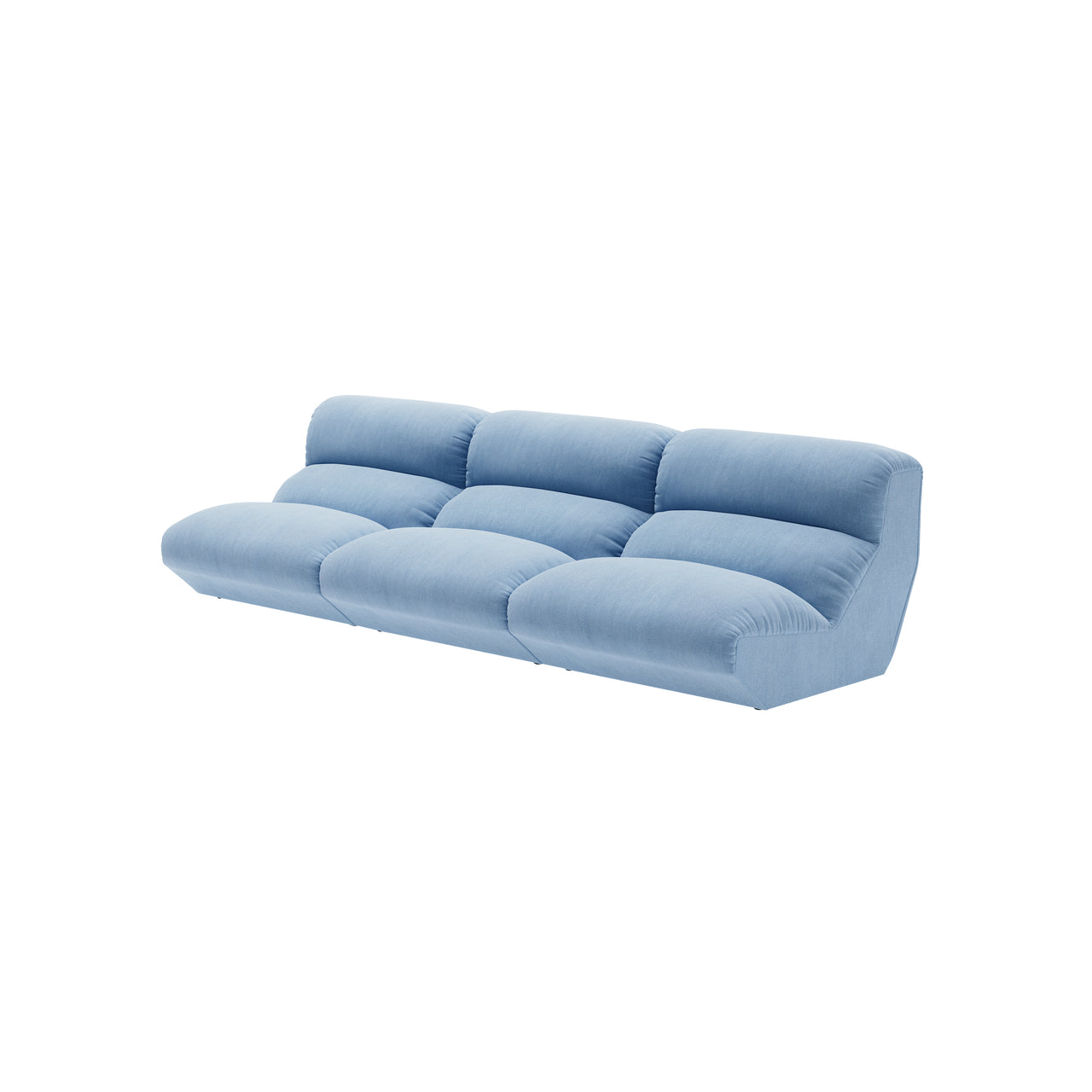 Hi Lo Sofa Modular: Configuration C + Gentle 0733
