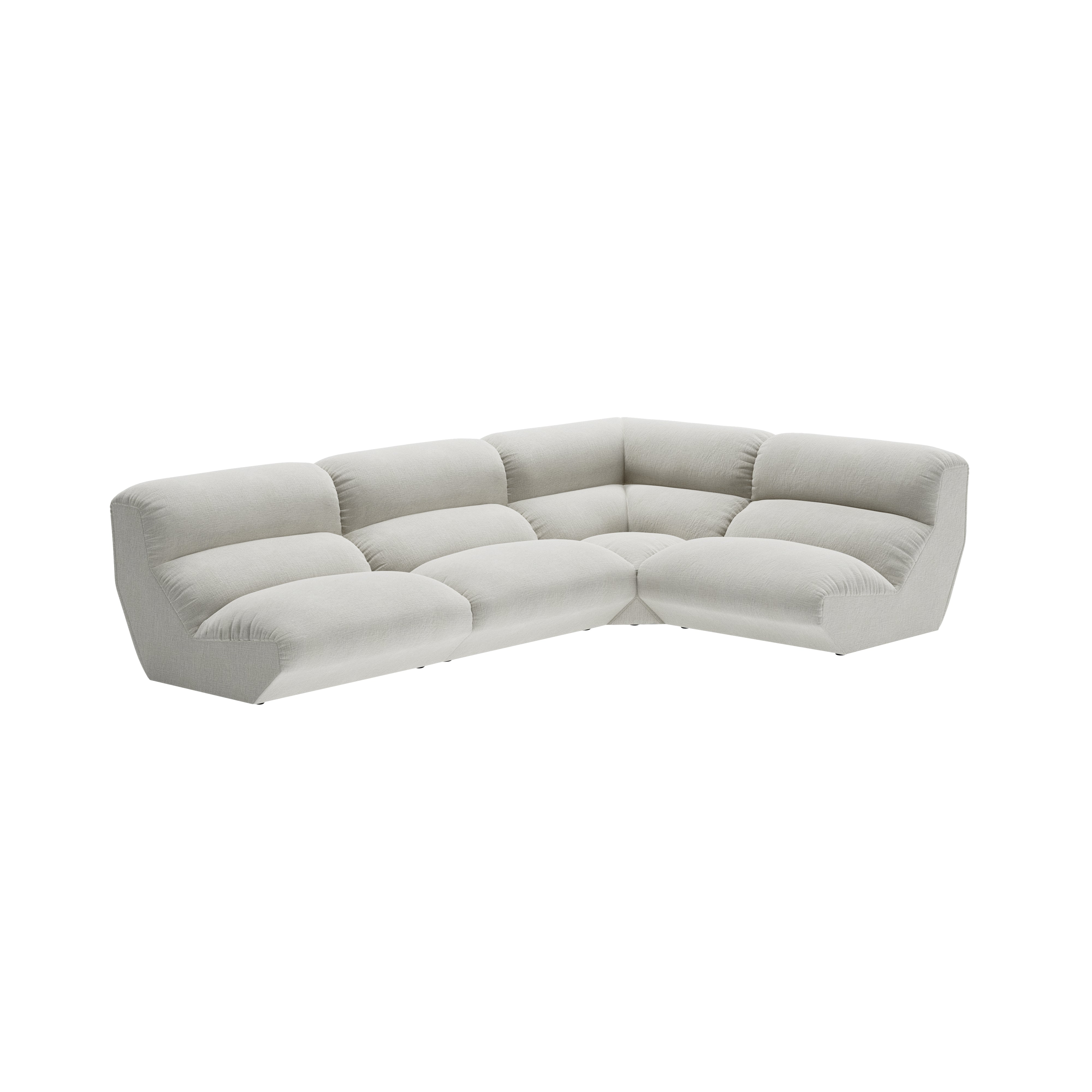 Hi Lo Sofa Modular: Configuration E + Cifrado 0121