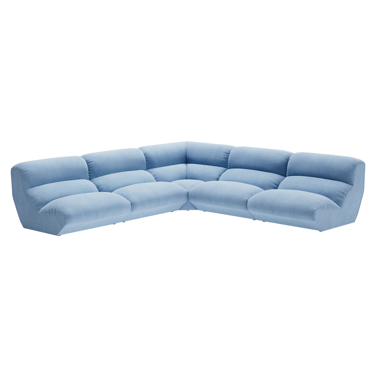 Hi Lo Sofa Modular: Configuration G + Gentle 0733