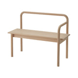 Maissi Bench: White Oiled Oak