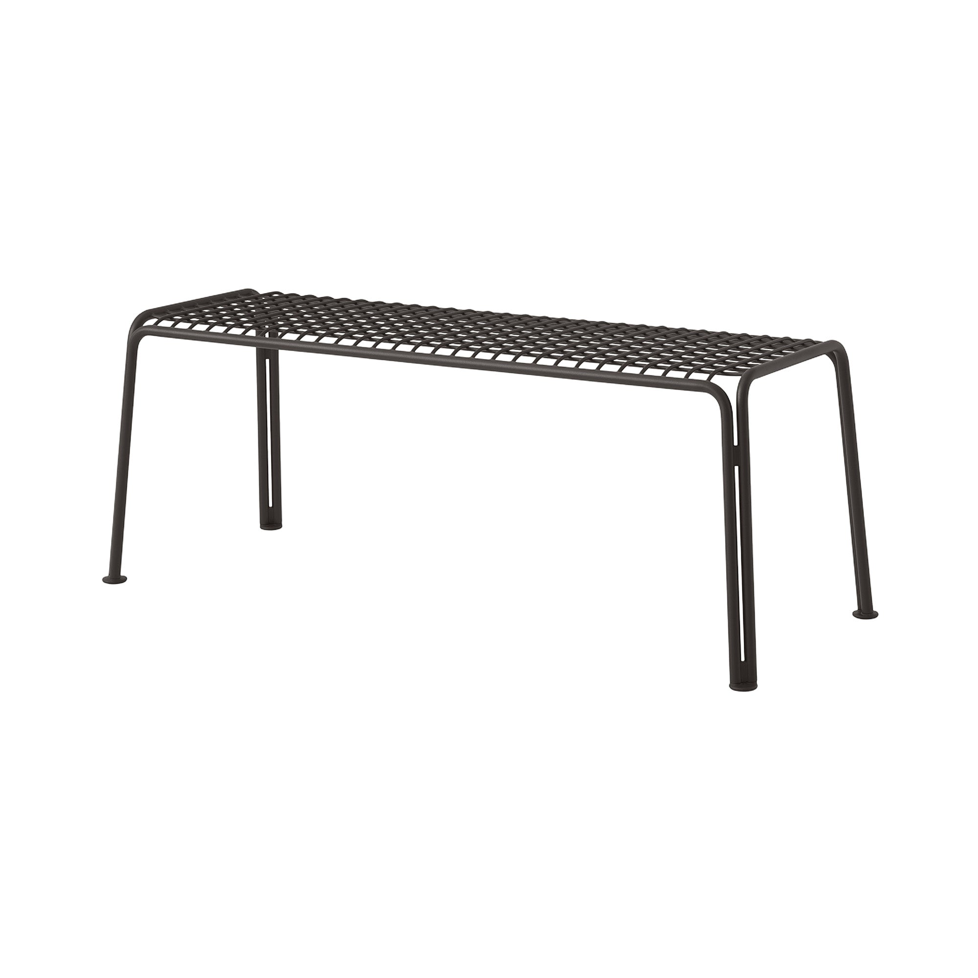 Thorvald SC112 Outdoor Bench: Warm Black