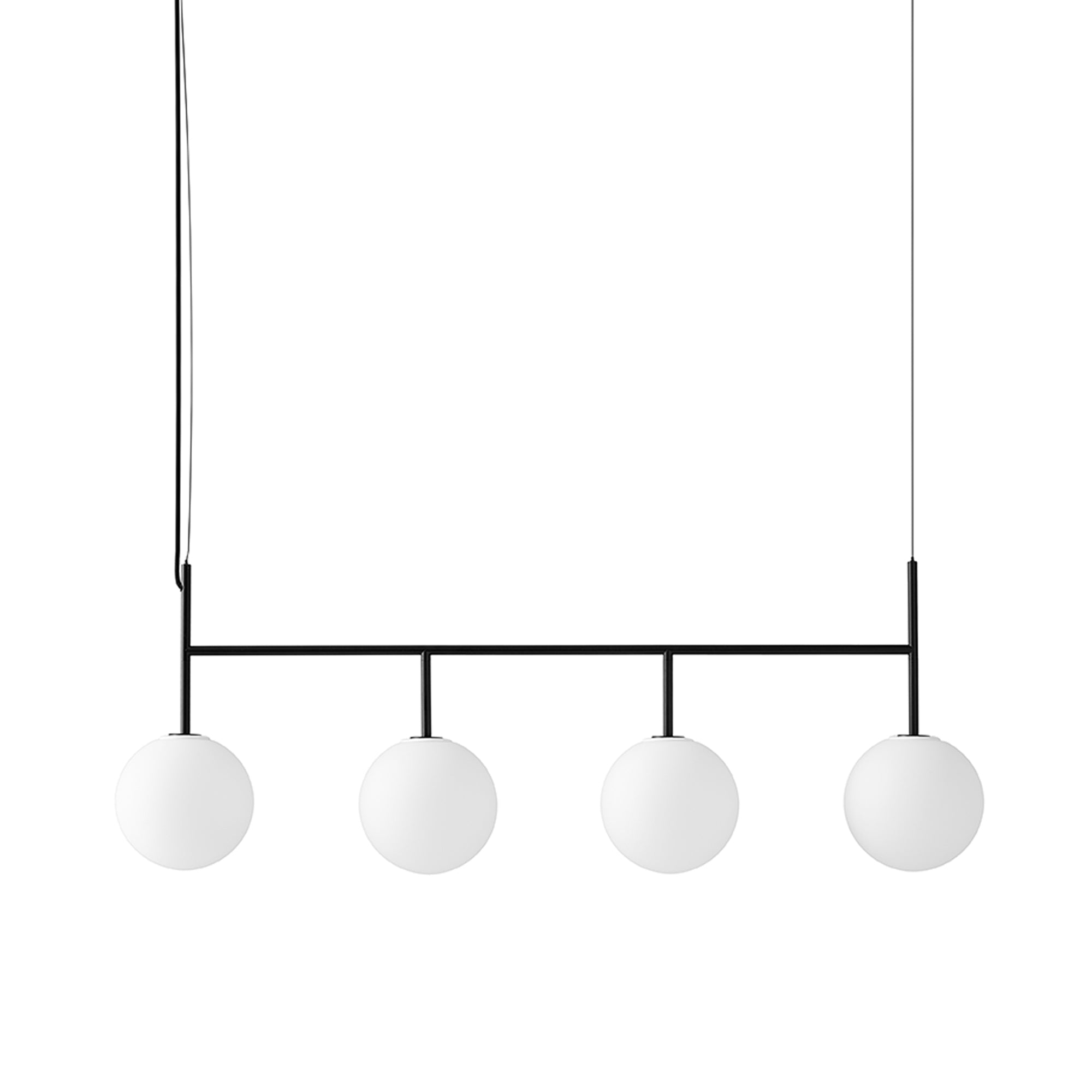 TR Bulb Suspension Lamp: Black