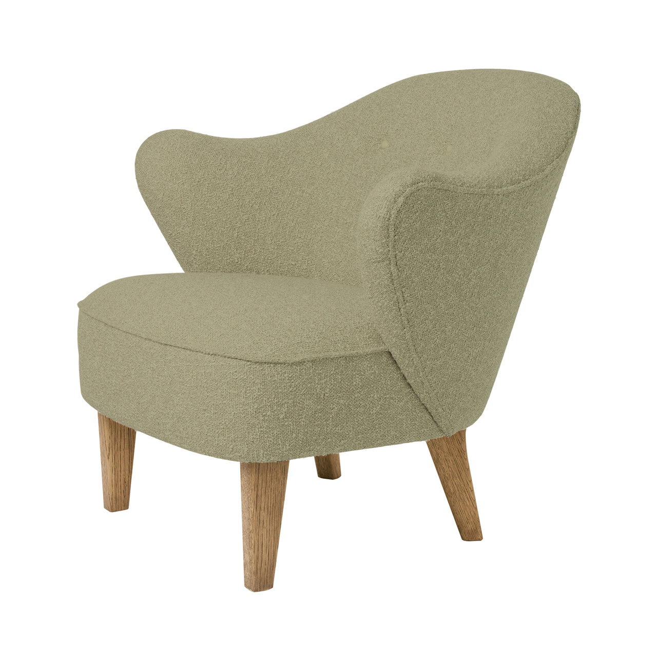 Ingeborg Lounge Chair: Natural Oak + 