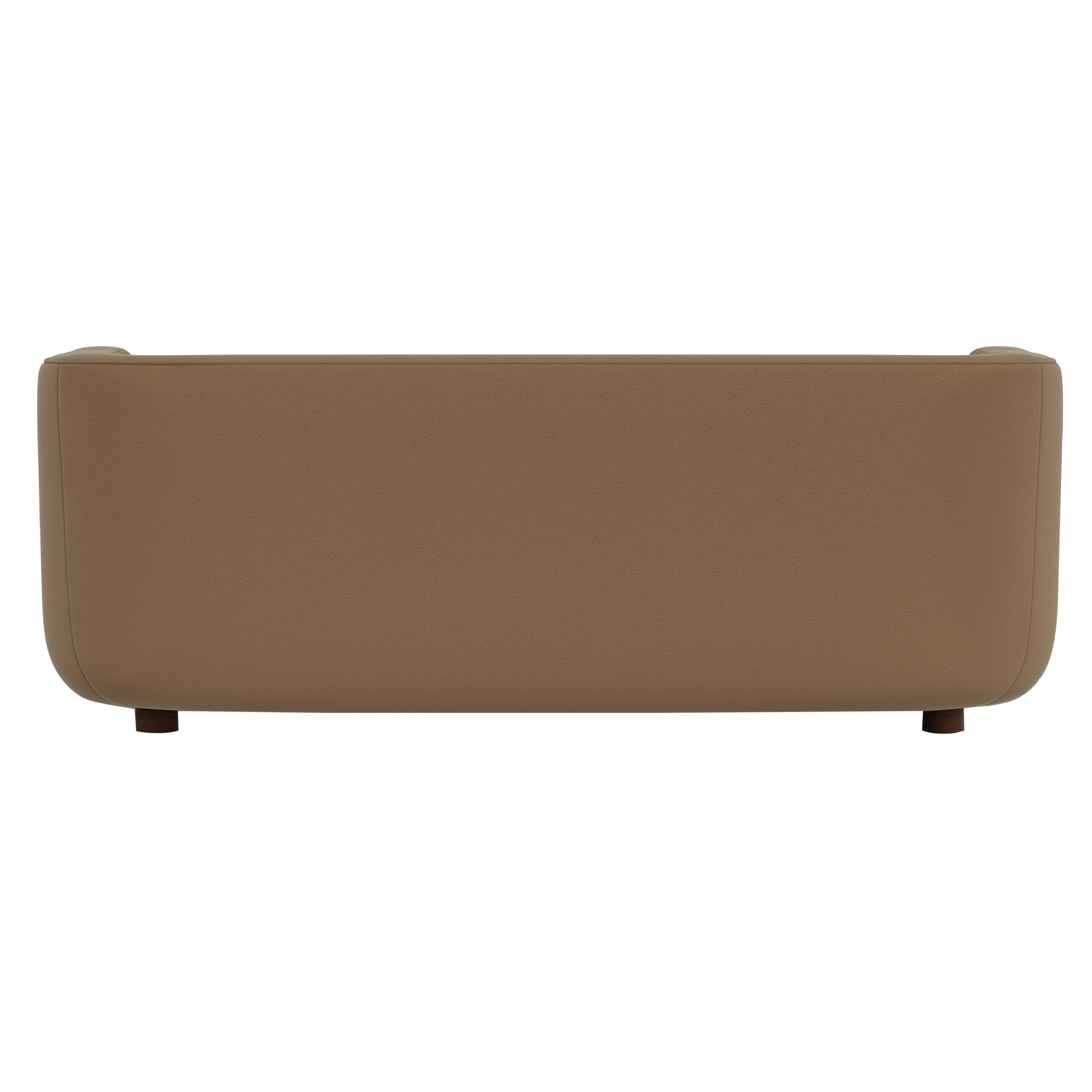 Vilhelm Sofa: Dark Stained Oak + Grand Mohair 1103