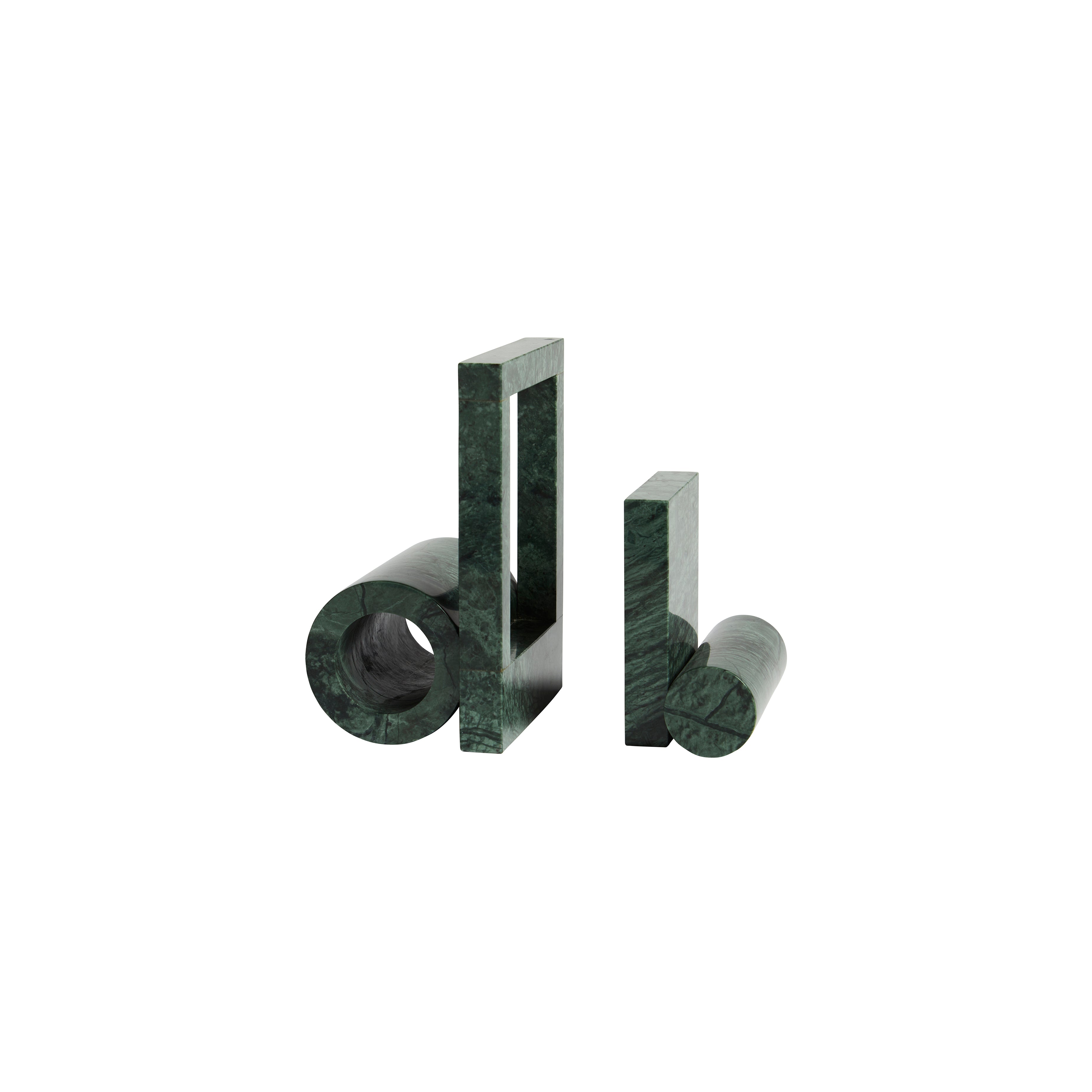Booknd Bookend: Set of 2 + Green