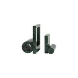 Booknd Bookend: Set of 2 + Green