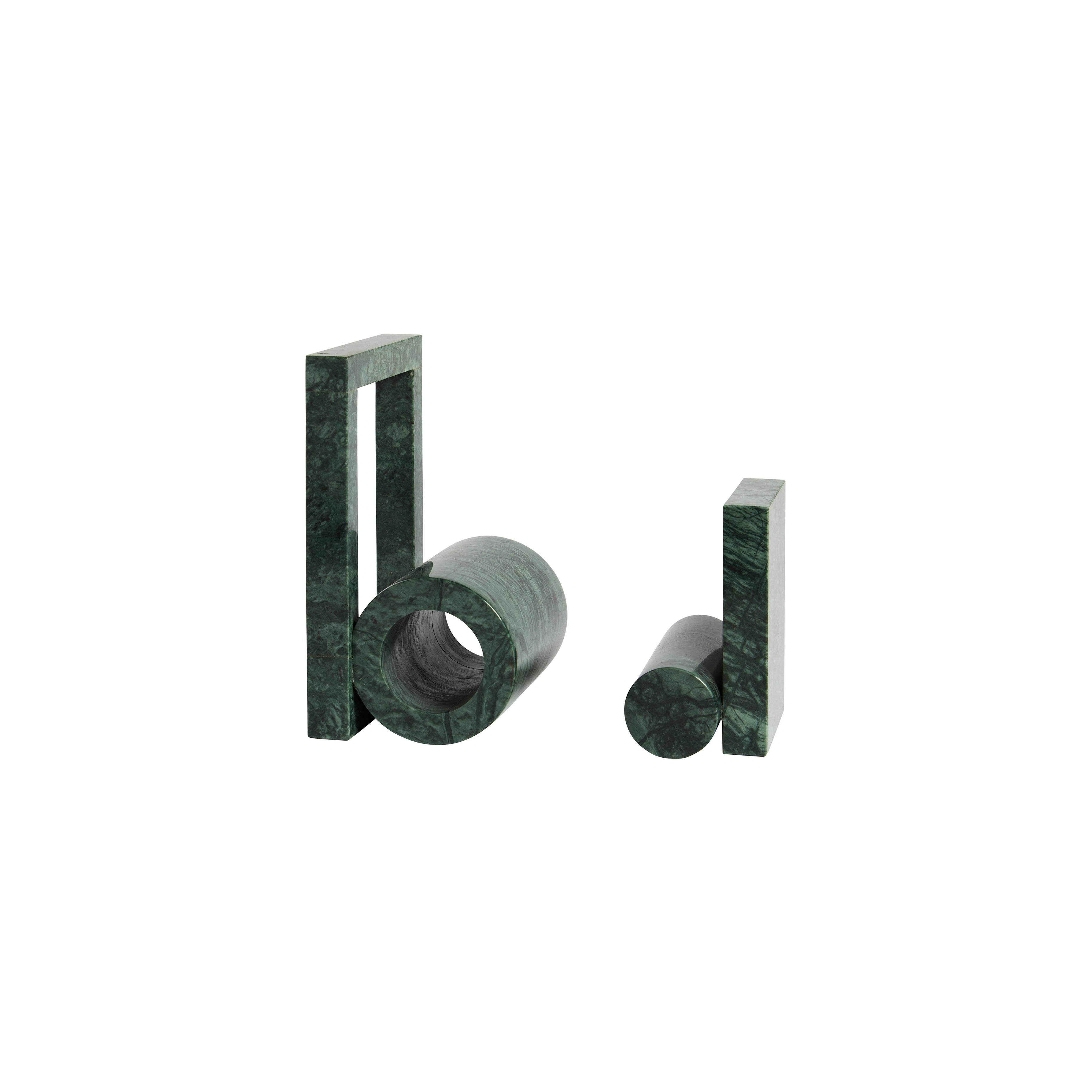 Booknd Bookend: Set of 2 + Green