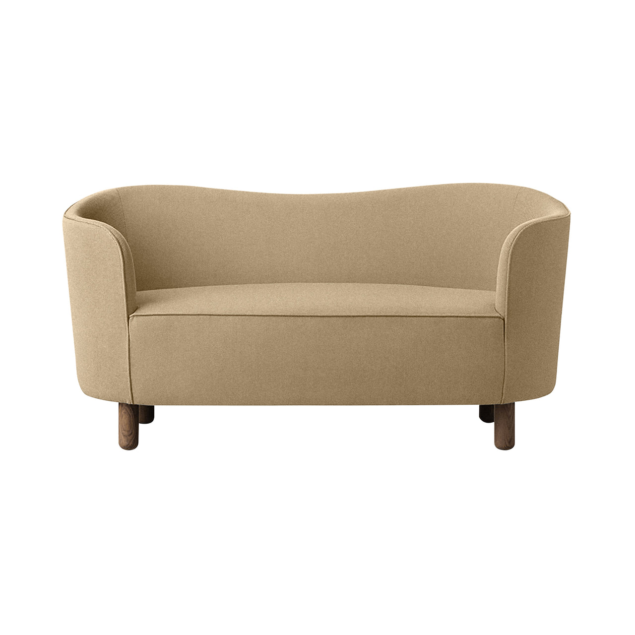 Mingle Sofa: Dark Stained Oak + Vidar 0323