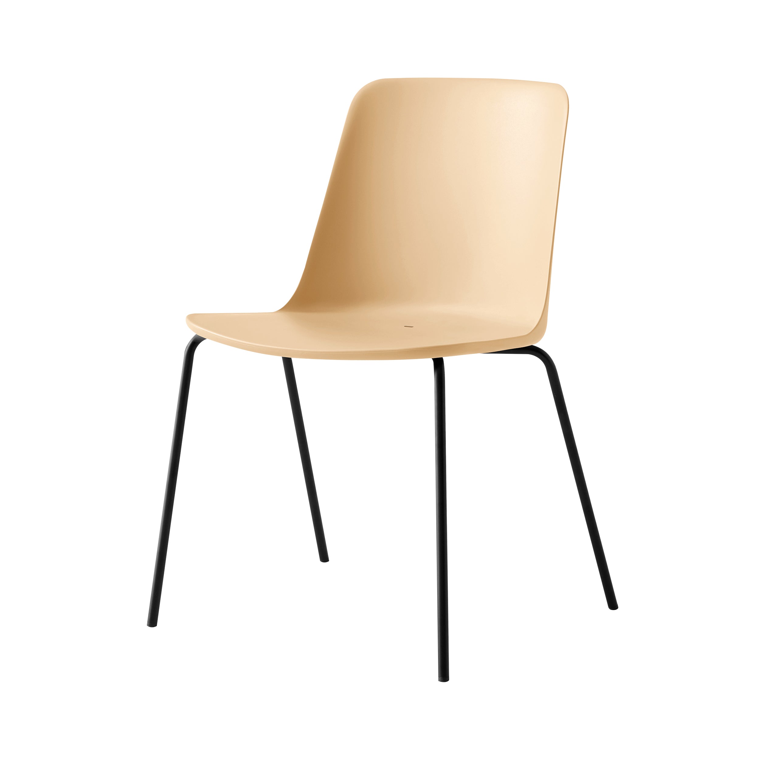 Rely Outdoor Side Chair: HW138 + Beige Sand