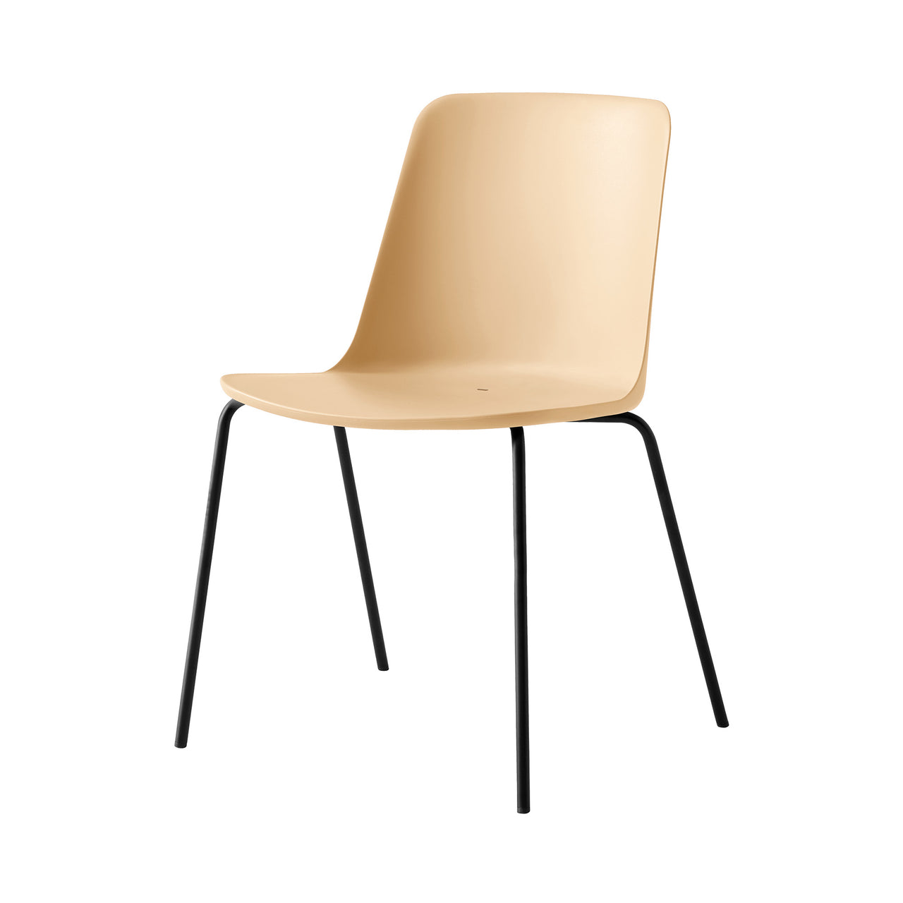 Rely Outdoor Side Chair: HW138 + Beige Sand