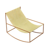 Rocking Chair: Linen + Yellow + Mustard