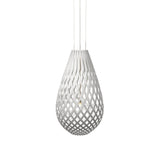 Koura Pendant Light: Extra Large + White + White