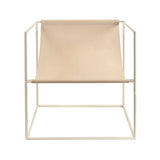 Solo Seat: Leather + Cream White