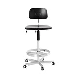 Kevi 2533 Chair: Size C +  Black Lazure + With Tilt