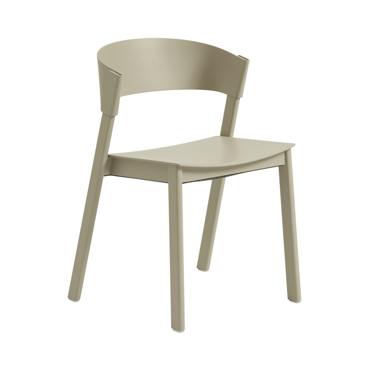 Cover Side Chair: Dark Beige