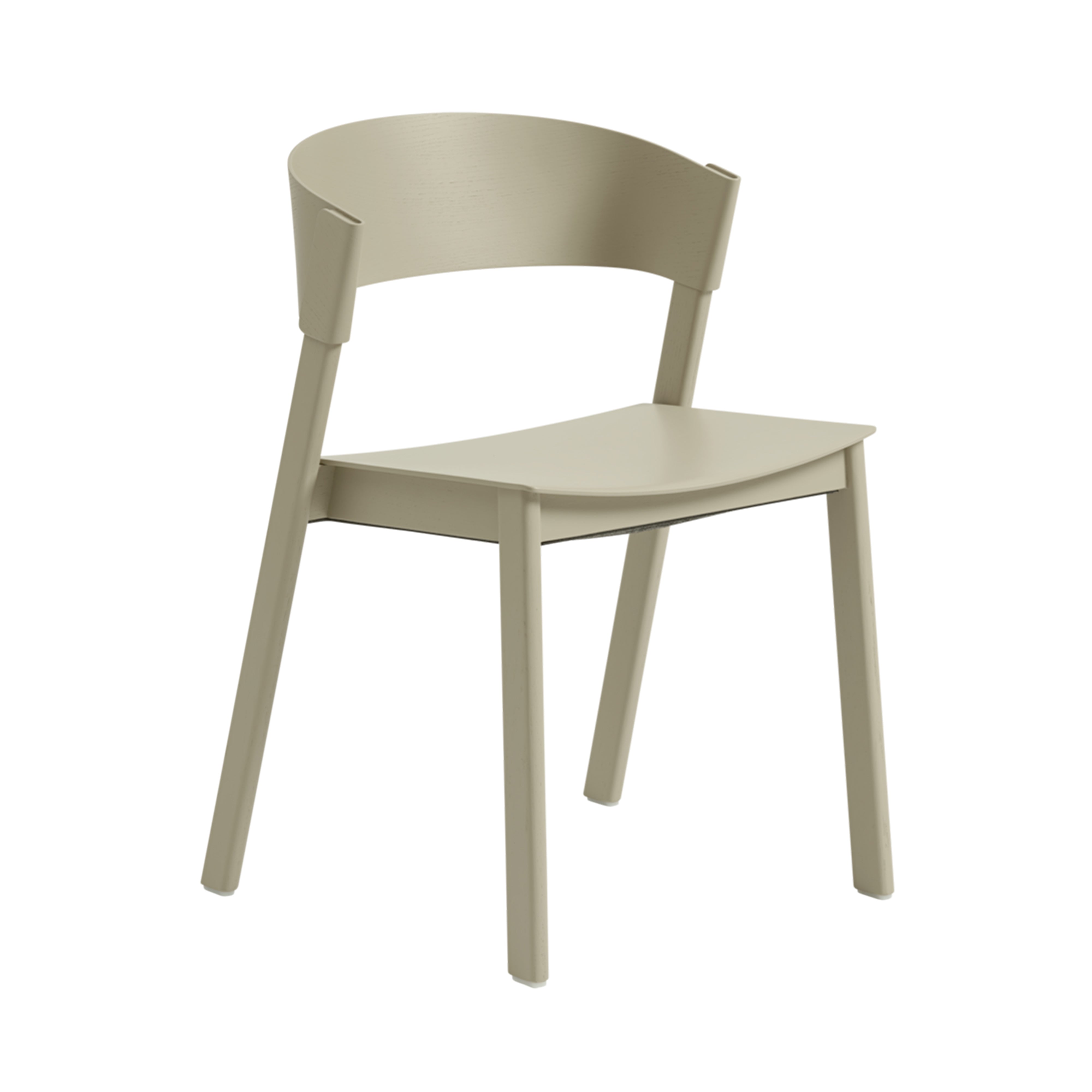 Cover Side Chair: Dark Beige