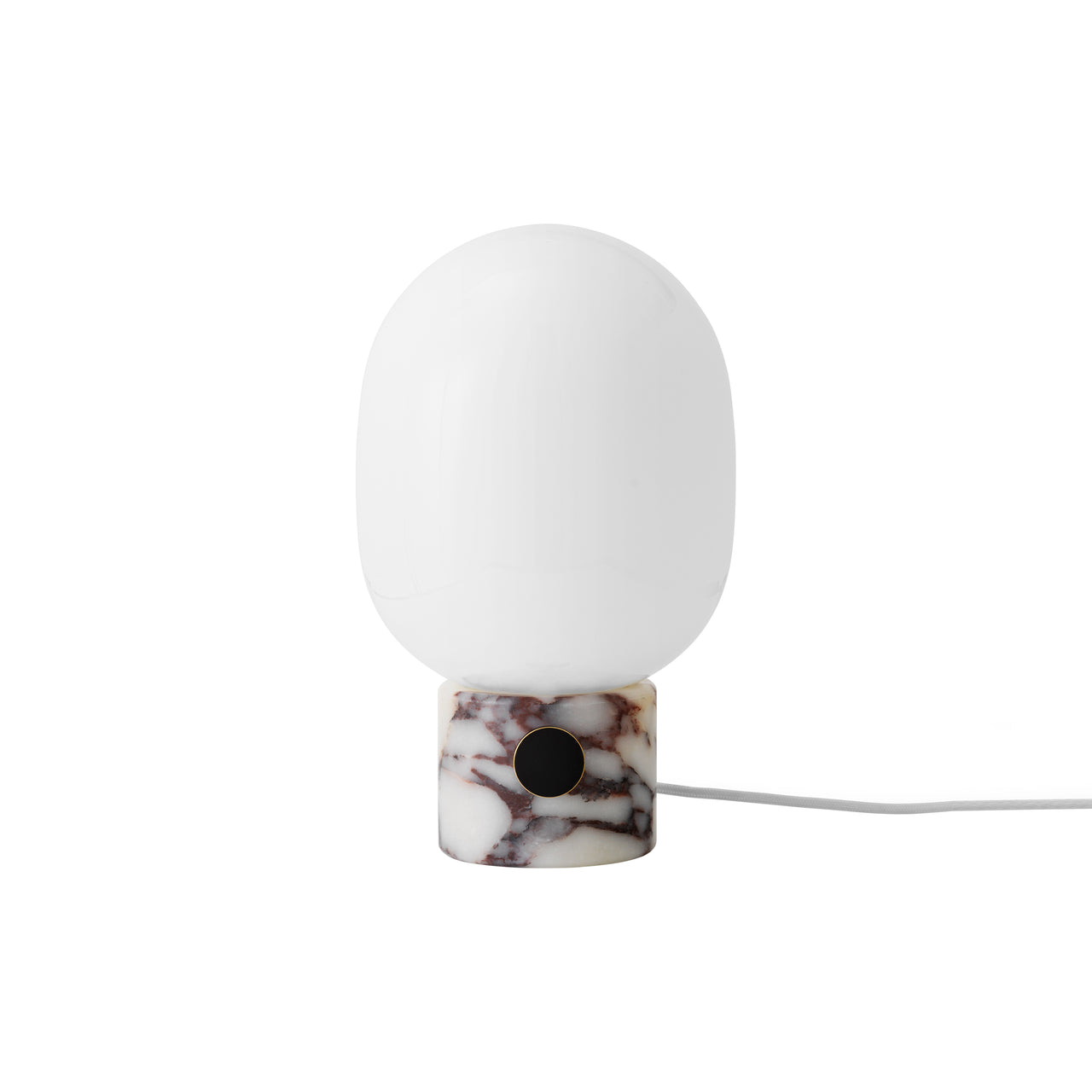 JWDA Marble Lamp: Rose Calacatta Viola