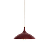 1965 Pendant Lamp: Chianti Red Semi Matt