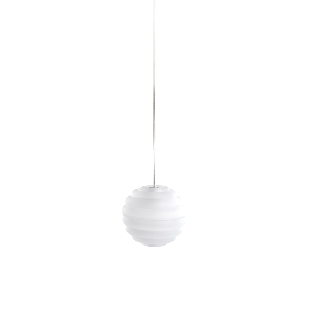 Press Sphere Frosted Pendant: Mini - 5.7